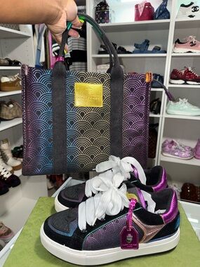 Kurt Geiger sneakers and purse